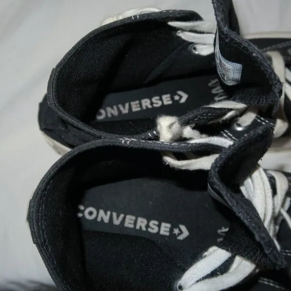 Converse Chuck Taylor All Star High Lugged Black Women's 8 (565901C)
