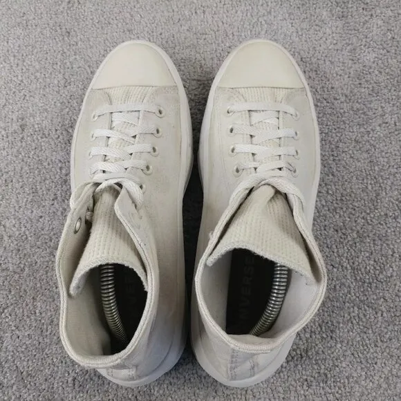 Converse Chuck Taylor All Star Move Hi Platform Shoes Womens 11 Cream White
