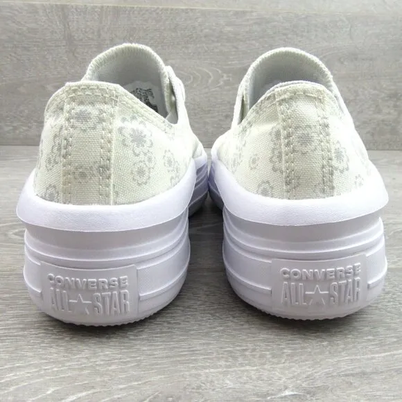 Converse Chuck Taylor All Star Move OX Floral Shoes Womens Size 7.5 NEW