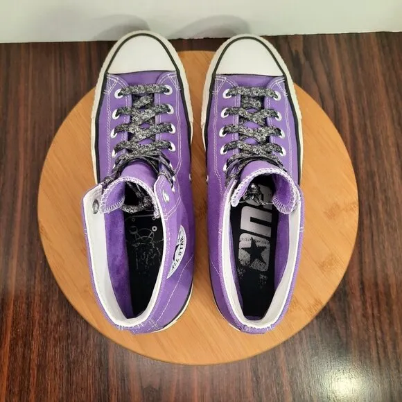 Converse Chuck Taylor All Star Pro Hi Mens Size 10.5 Shoes Purple Sneakers CONS