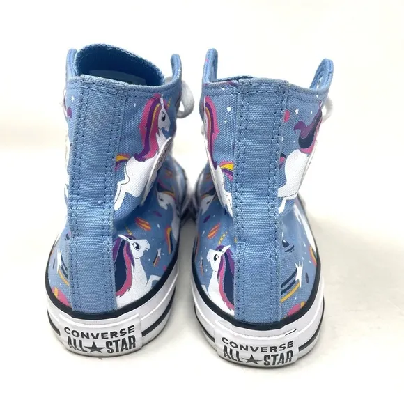 Converse Chuck Taylor All Star Sneaker Blue Unicorn Youth 6
