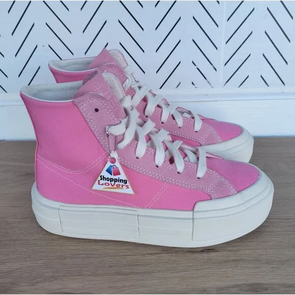 ⭐Converse Chuck Taylor Cruise Hi Size 7 Womens Shoes Pink Retro Sneakers A07569C
