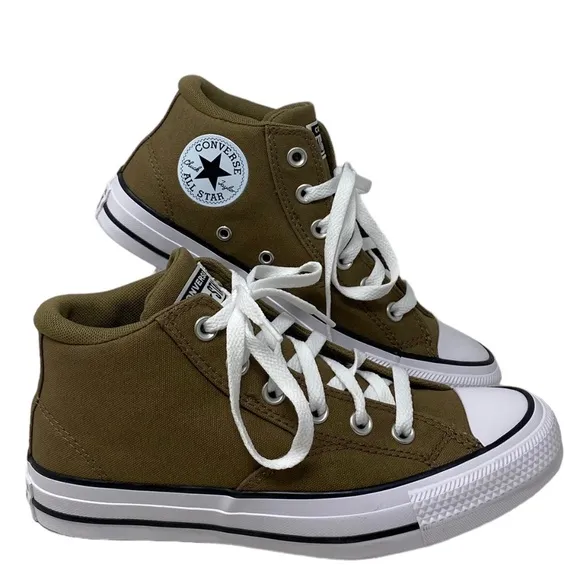 Converse Chuck Taylor Malden Street Mid Shoes For Men Skate Canvas Brown A05408F