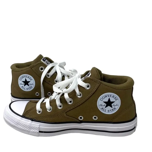 Converse Chuck Taylor Malden Street Mid Shoes For Men Skate Canvas Brown A05408F