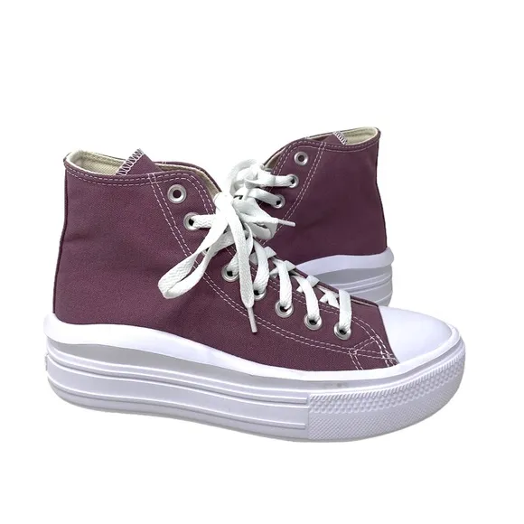 Converse Chuck Taylor Move Platform Вahlia Canvas Casual For Women Shoes A05477C