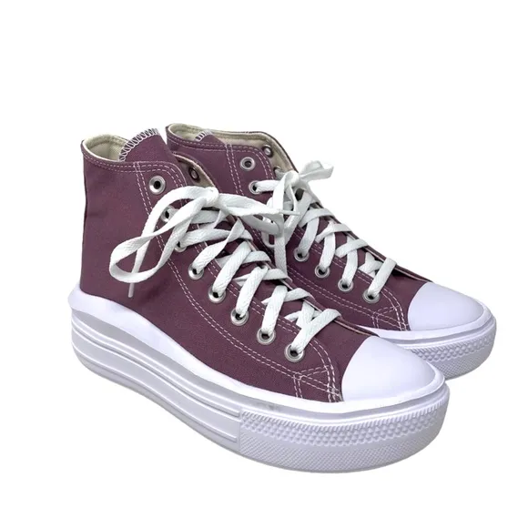 Converse Chuck Taylor Move Platform Вahlia Canvas Casual For Women Shoes A05477C