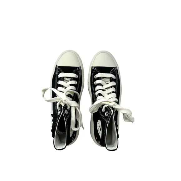 Converse Ctas Move Platform Shoes Sneakers Women's Casual Canvas Black A08900C