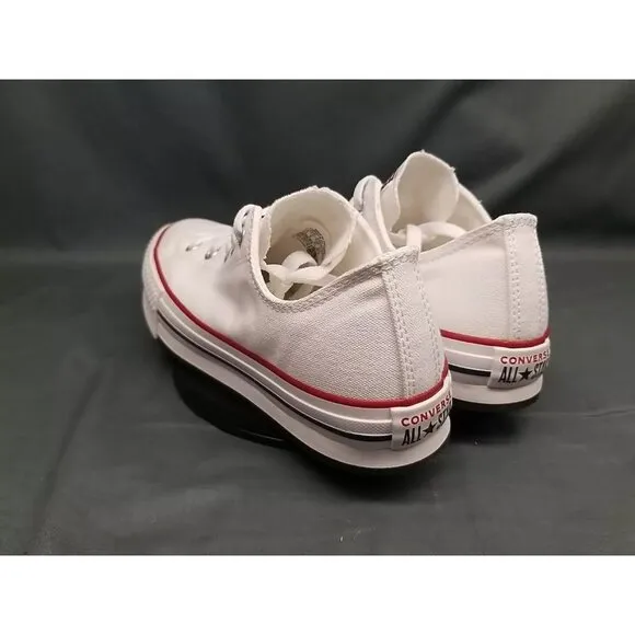 Converse Girls CT All Star EVA Lift Ox Sneakers White Red Size 6 NEW NO BOX!