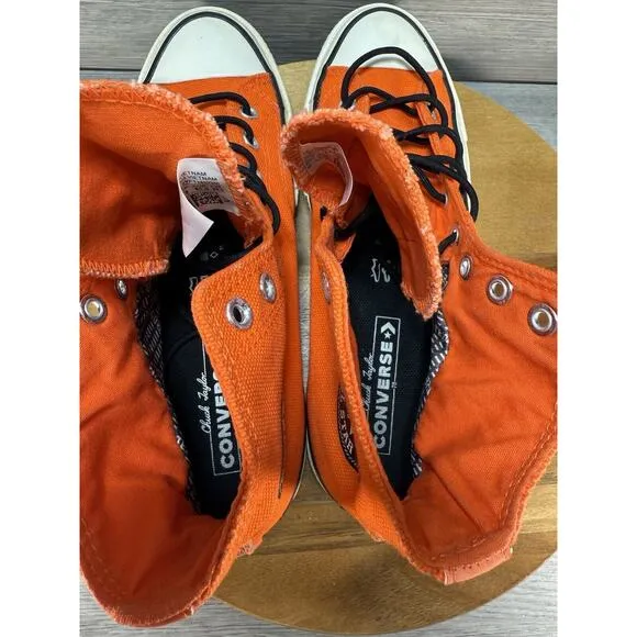 Converse Gore-Tex Shoes Orange Converse Chuck Taylor Sneaker Rare M8 W10