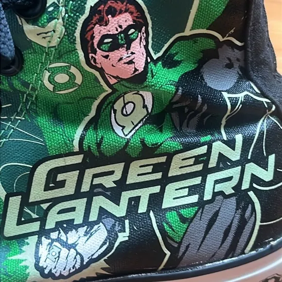 Converse Green Lantern High Tops - Green and Black