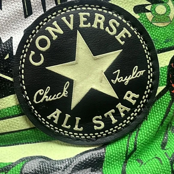 Converse Green Lantern High Tops - Green and Black