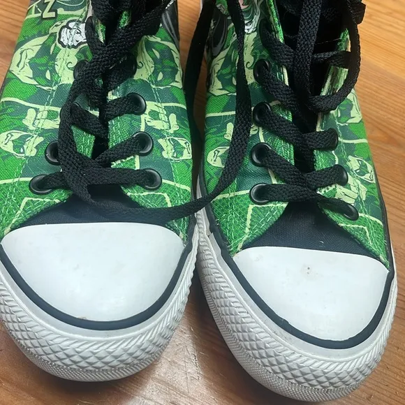 Converse Green Lantern High Tops - Green and Black