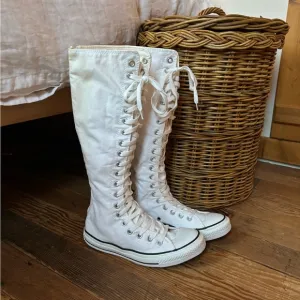 Converse Knee High Chuck Taylor White Sneakers