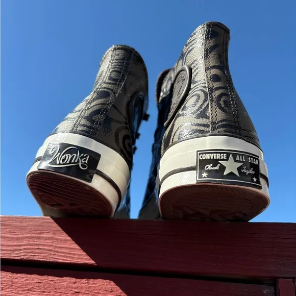 Converse Leather All Stars Wonka Chuck 70 Chocolate Swirl Leather