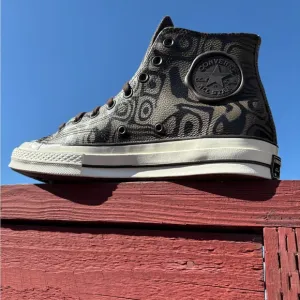 Converse Leather All Stars Wonka Chuck 70 Chocolate Swirl Leather
