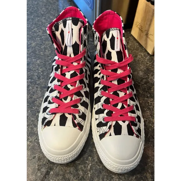 CONVERSE ❤️ Marimekko Black White Designer Sneakers