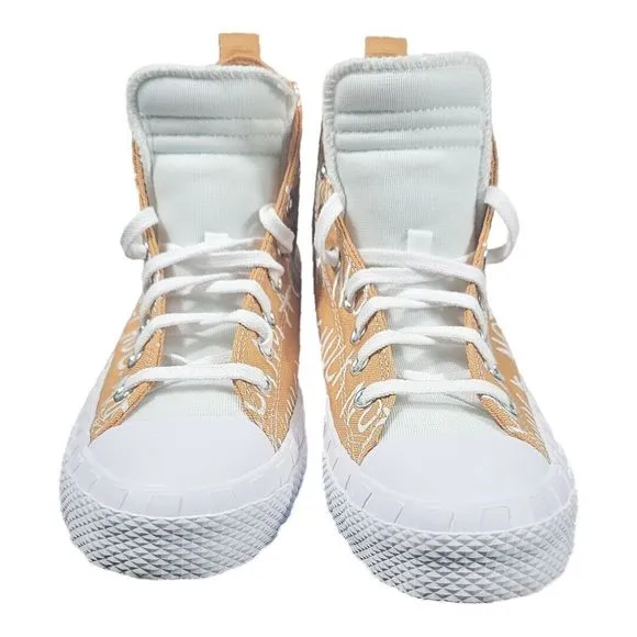 Converse Not A Chuck Untitled3D Hi Golden Tan White Men's SZ 9 Shoes NIB