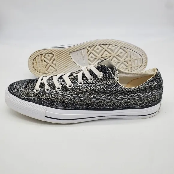 Converse Shoes Mens 11 Womens 13 All Star 149538C Sneakers Dobby Weave