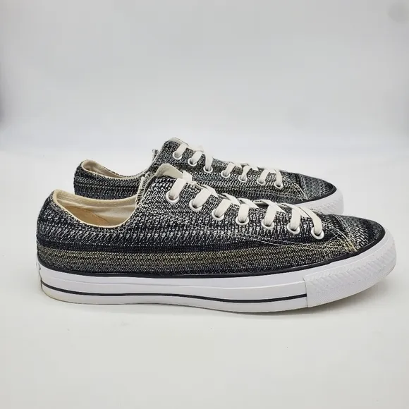Converse Shoes Mens 11 Womens 13 All Star 149538C Sneakers Dobby Weave