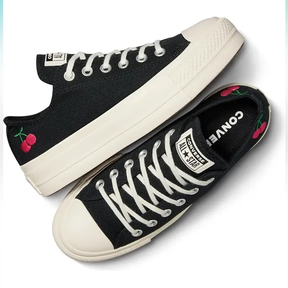 Converse Women's Chuck Taylor All Star Lift Cherry Sneakers - 8.5