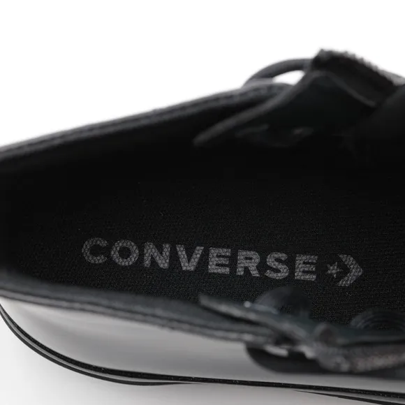 Converse Women's Chuck Taylor All Star Lift Platform Leather Shoes Black Size 6