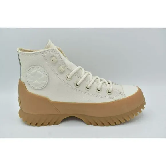Converse Womens Size 10 Lugged Winter 2.0 All Star Hi Egret White Shoes Sneakers