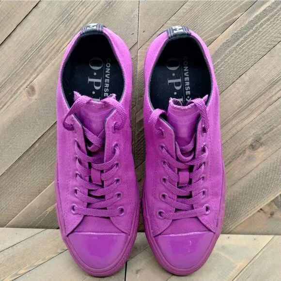 Converse x OPI Chuck‎ Taylor All Star Positive Vibes Only Womens Size 8 Purple