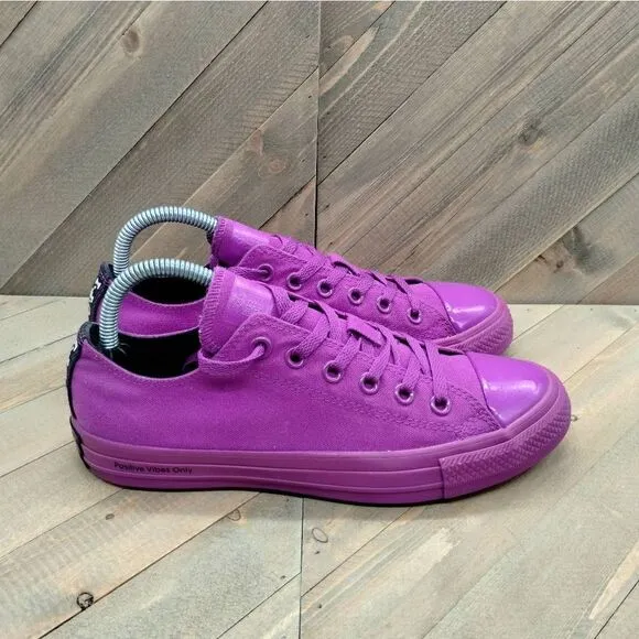 Converse x OPI Chuck‎ Taylor All Star Positive Vibes Only Womens Size 8 Purple