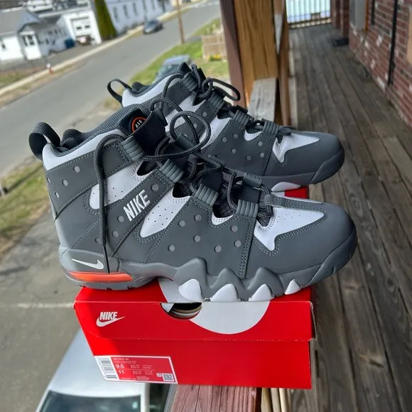 Cool Grey Barkleys Size 10 Worn 1X