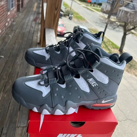 Cool Grey Barkleys Size 10 Worn 1X