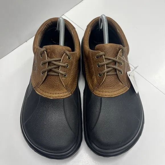 CROCS AXLE ISLANDER M9/W11 All Terrain Leather Rubber Duck Shoes Low Top Men's 9