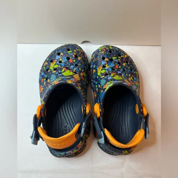 CROCS Toddler Classic All-Terrain Terrazzo Shoes 10C