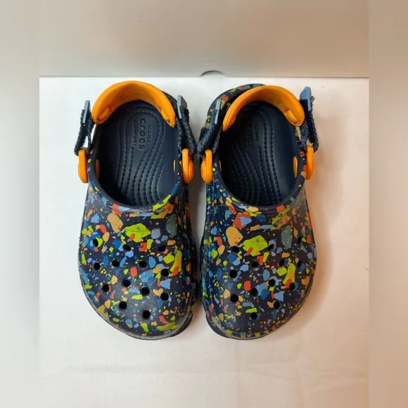 CROCS Toddler Classic All-Terrain Terrazzo Shoes 10C