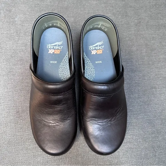 Dansko 2.0 Black Professional Mules for Service Industries