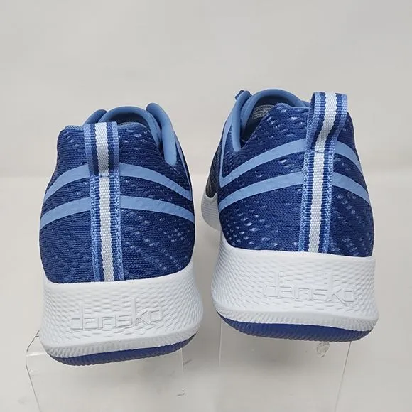 Dansko Running Shoes Womens 7 Blue Sky Trail Hiking Lace Up Gym Sneakers