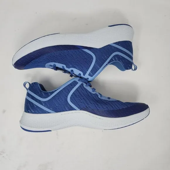 Dansko Running Shoes Womens 7 Blue Sky Trail Hiking Lace Up Gym Sneakers