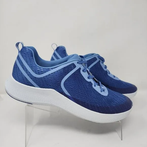 Dansko Running Shoes Womens 7 Blue Sky Trail Hiking Lace Up Gym Sneakers