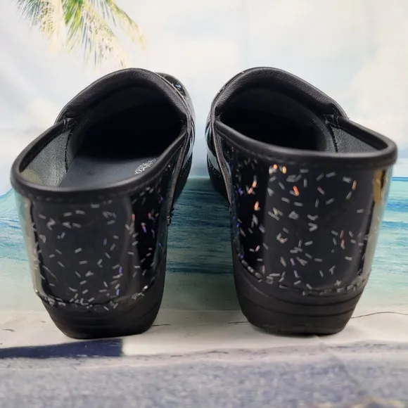 Dansko XP 2.0 Clogs Rainbow Confetti Womens 7.5-8 EUR38