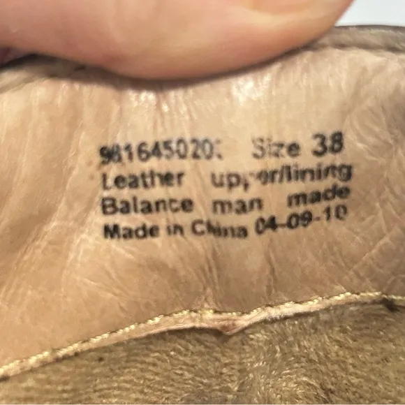 DANSKO Y2K Scout Leather Ankle Booties Brown Size 38 7.5-8