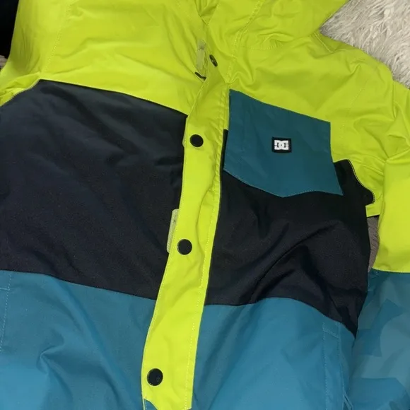 DC shoes defy youth  Two-Tone Jacket - Green and Blue