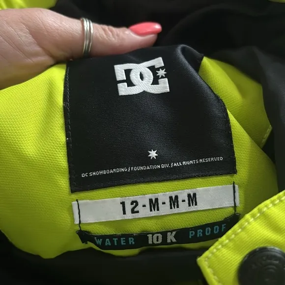 DC shoes defy youth  Two-Tone Jacket - Green and Blue