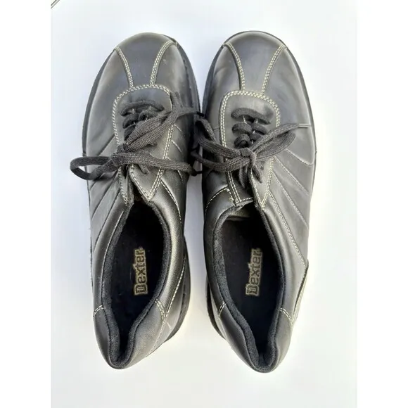 Dexter Bowling Shoes – Men’s Size 9M, Black – Classic Performance Footwear