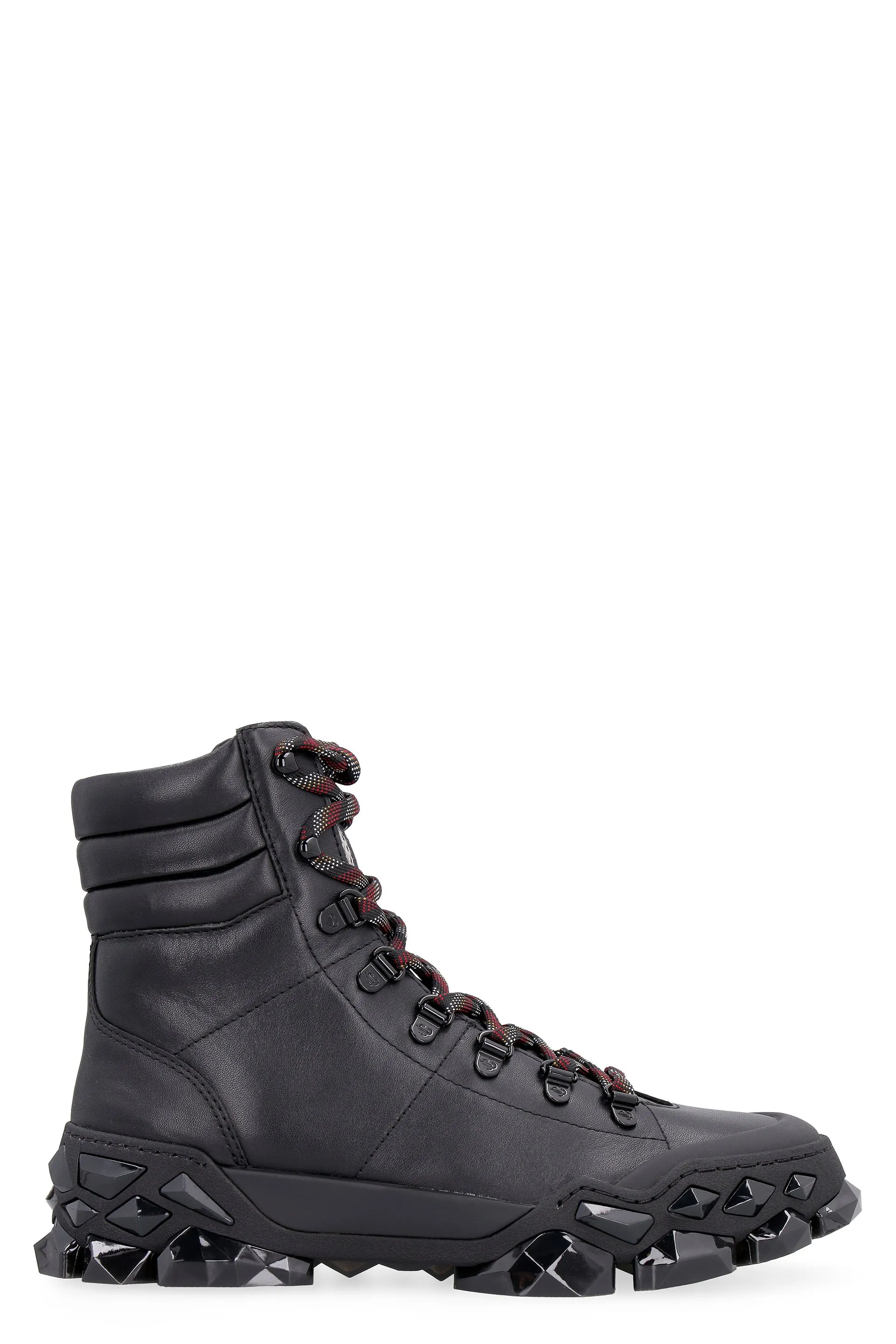 Diamond x Hike/F - Leather ankle boots