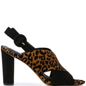 Diane Von Furstenberg leopard shoes