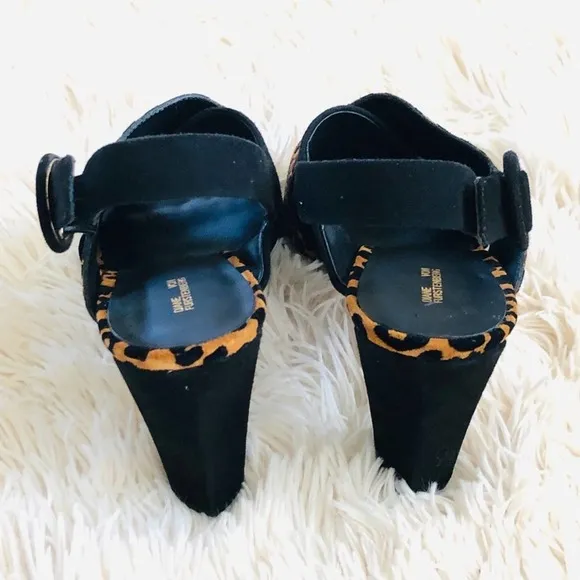 Diane Von Furstenberg leopard shoes