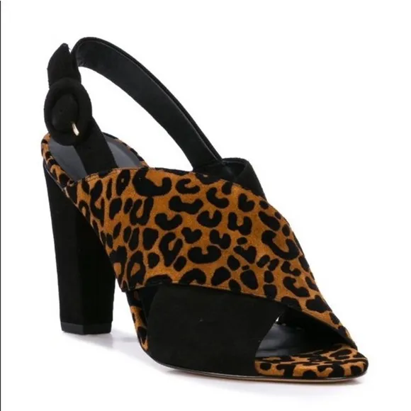 Diane Von Furstenberg leopard shoes