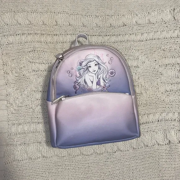 DISNEY The Little Mermaid Mini Backpack Danielle Nicole Cute Kawaii