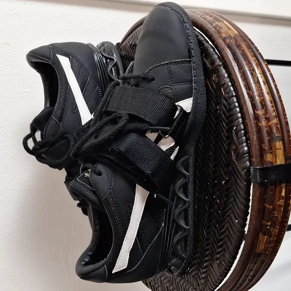 DO-WIN Weightlifting Powerlifting Squat Men’s Size 11.5 Shoes Black White