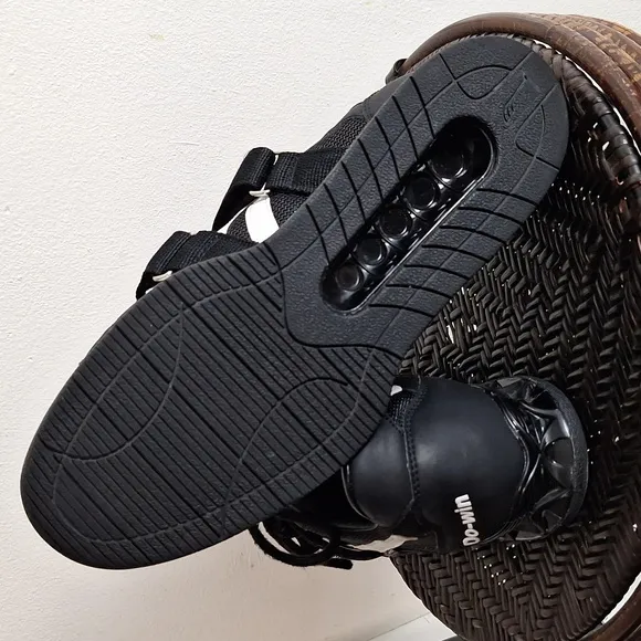 DO-WIN Weightlifting Powerlifting Squat Men’s Size 11.5 Shoes Black White