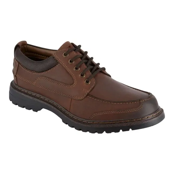 Dockers Shoes Mens Size 9.5M Overton Leather Oxford with NeverWet